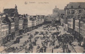 LOUVAIN, Flemish Brabant, Belgium, 00-10s ; Market