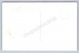 J90/ Preston Minnesota RPPC Postcard c1950s Court House Square Store 363