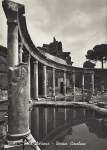 Italy Postcard - Tivoli - Villa Adriana - Portico Circolare   RRR459