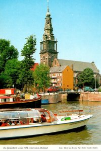 Netherlands Amsterdam The Zuiderkerk South Church Dating From 1614