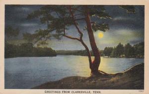 Tennessee Greetings From Clarksville 1944