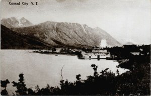 Conrad City YT Yukon Sternwheeler Unused Canadian Real Photo Postcard G57