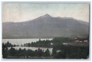 1909 Chocorua Lake Mountain Pond View Houses Chocorua New Hampshire NH Postcard 