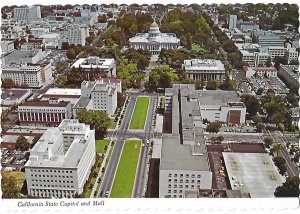 California State Capitol & Mall & State Buildings Sacramento  4 by 6 size