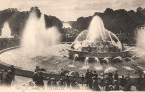 Vintage Postcard 1910's Le Jardin De Versailles Paris France FR