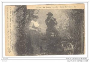 French couple, La Veuve pressee, Conte de Guerre, France, 00-10s