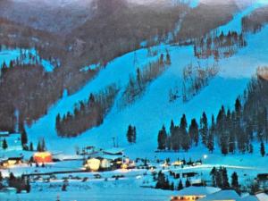 Postcard Evening Scene at Vail Village Inn in Vail, CO  X5