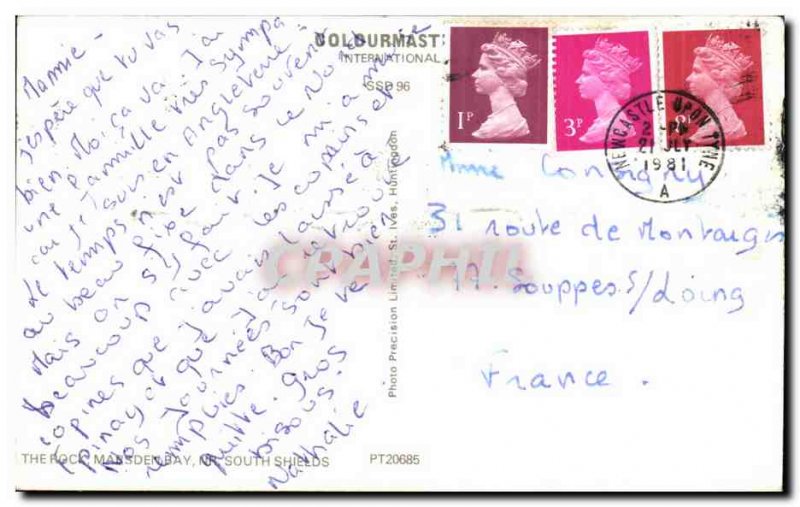 Modern Postcard The Rock Masseen Bay South Shields