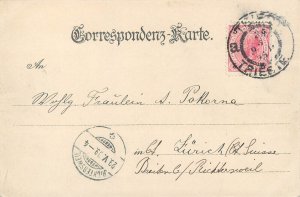 Italy Trieste Miramare castle 1899