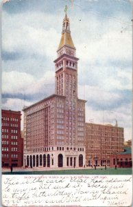 Montgomery Ward and Co Chicago Illinois Postcard Posted 1906