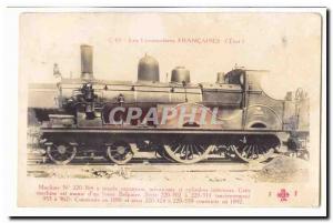 The french Machien N220 locomotives built in 1891 TOP 304