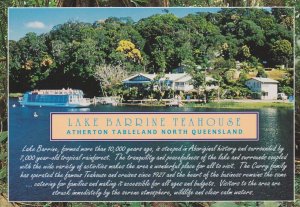 LAKE BARRINE TEAHOUSE, QUEENSLAND, Australia - Vintage POSTCARD