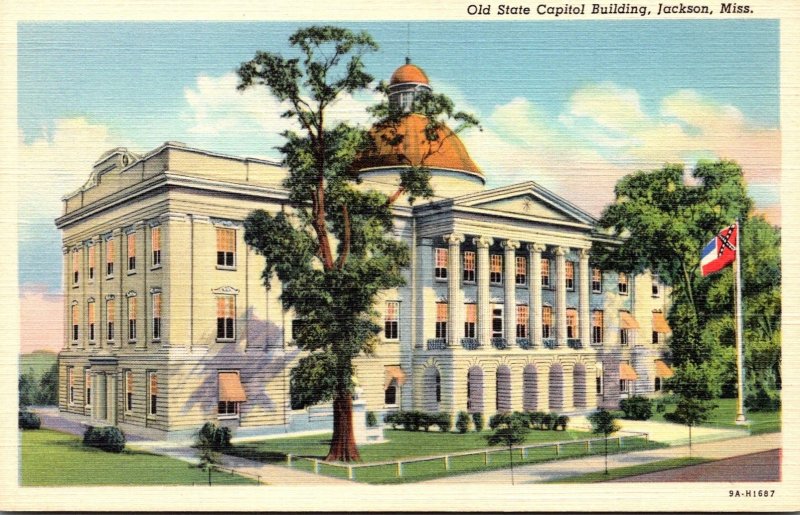 Mississippi Jackson Old State Capitol Building Curteich