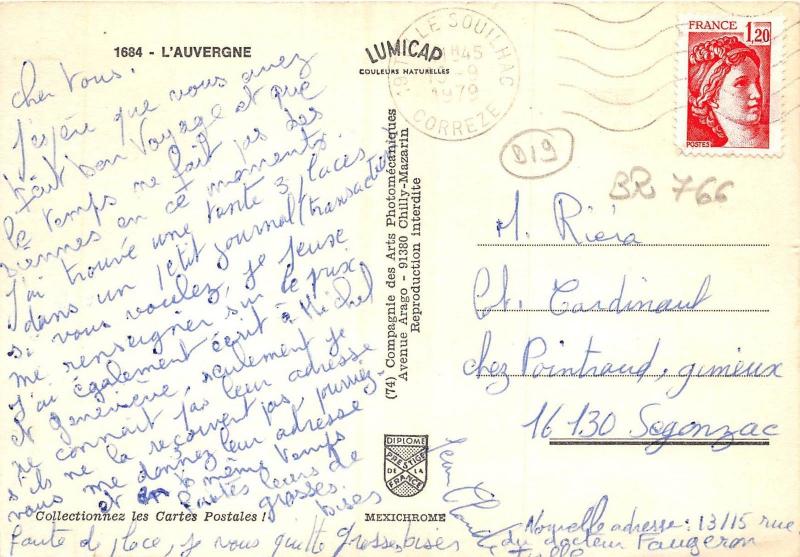 BR766 France L'Auvergne multi vues