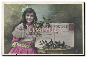 Old Postcard Postcards Child