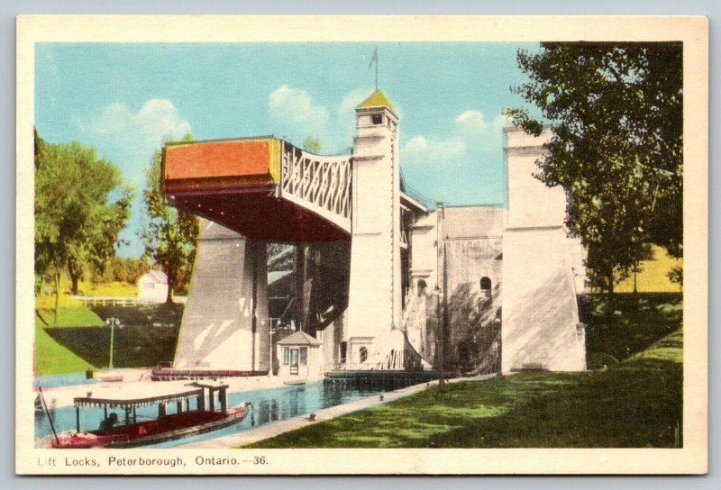 Postcard Locks - Peterborough, Ontario - Canada