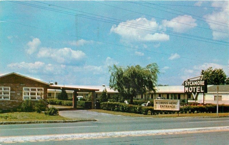 Cohoes New York~It Once Had A Willow Tree, But No More~Sycamore Motel~1971 pc