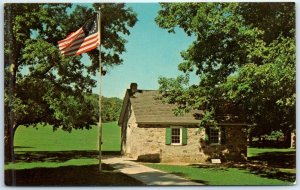 Postcard - The Old Camp Schoolhouse - Valley Forge, Pennsylvania