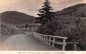 All Good Roads lead to - Roxbury in the Catskills, New York NY  