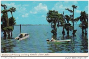 Boating and Fishing In One Of Florida's Scenic Lakes