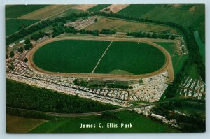 Postcard KY Henderson Kentucky James Ellis Park Dade Park Jockey Club Track AG12