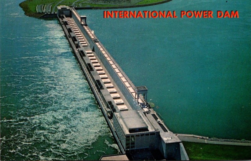 New York Massena International Power Dam