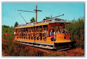 c1950's Seashore Trolley 1391 Museum Kennebunkport Maine ME Vintage Postcard 
