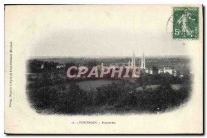 Old Postcard Panorama Pontmain