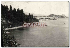 Old Postcard Corfu old Citadel