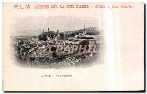 Old Postcard Grasse Vue Generale