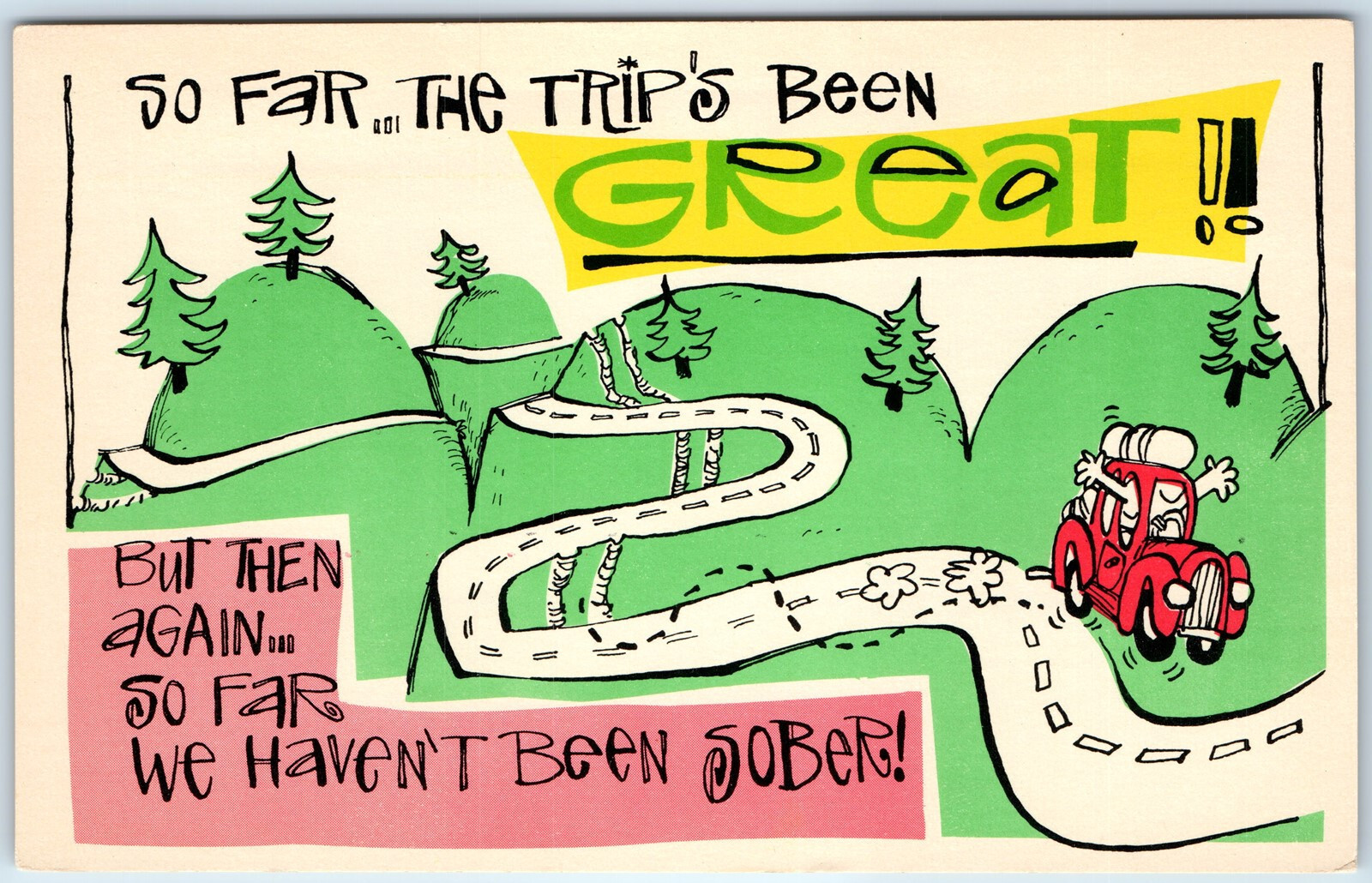 c1970s Comic Tourist So Far Trips