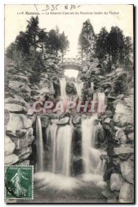 Postcard Old Rennes La Grande Cascade New Garden Tabor