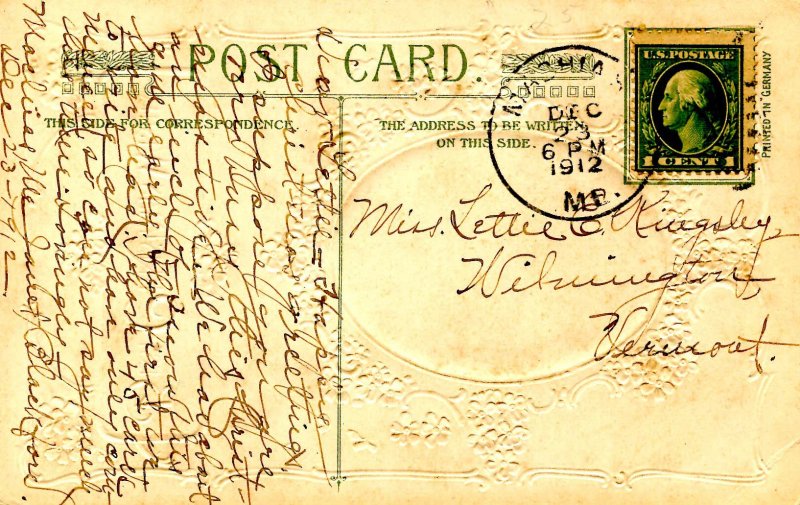 Greeting - Christmas.  (Winsch)