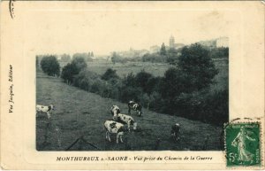 CPA Guerre MÉNIL-sur-BELVITE pres RAMBERVILLERS (151305)