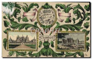 Old Postcard Chambord Castle