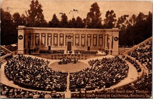 Vtg Berkeley CA Hearst Greek Theatre University of California 1910s Postcard