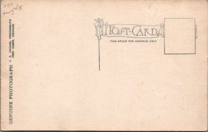 RPPC Postcard Rear View Lowden Residence Oregon IL