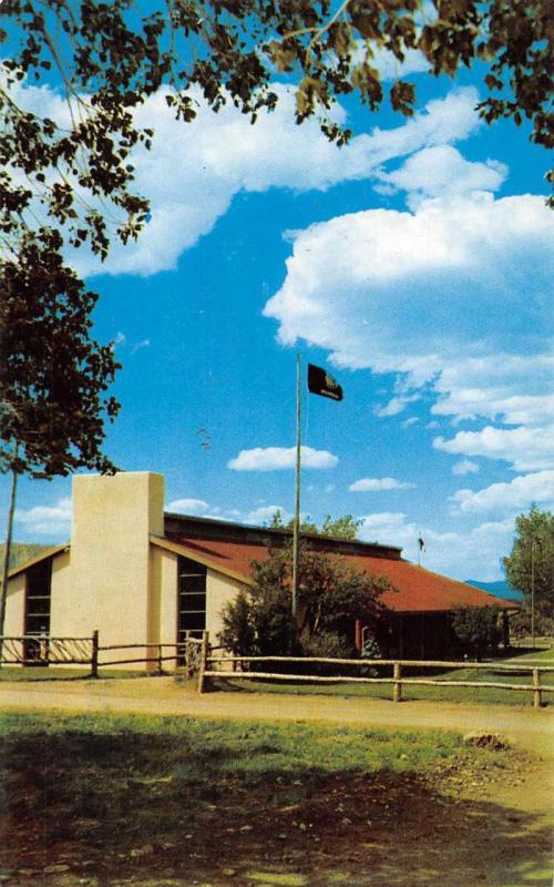 Philmont Scout Ranch New Mexico Camp Headquarters Boy Scouts Postcard J55401 