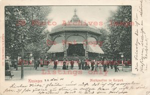 Germany, Bad Kissingen, Muskipavillion Im Kurpark