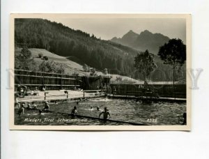 3173386 AUSTRIA Mieders TIROL Schwimmbad pool Vintage postcard