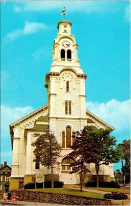 Pawtucket Congregational Church Rhode Island RI Postcard VTG UNP Tichnor Vintage 