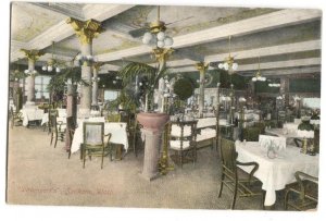 Postcard Davenport's Restaurant Spokane WA