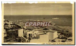 Old Postcard Tangier Port View Boulevard Pasteur Socket