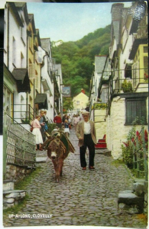 England Up-a-long Clovelly - unposted