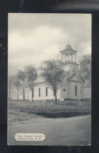 WILMOT FLAT NEW HAMPSHIRE NH FIRST BAPTIST CHURCH VINTAGE POSTCARD