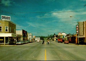 Canada British Columbia Vanderhoof Stuart Street Main Street Business Section