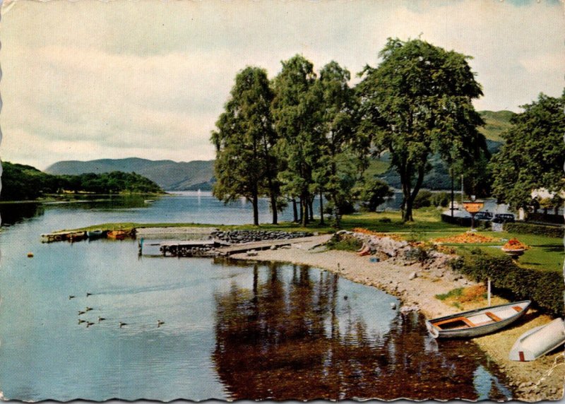 Scotland Perthshire Lovely Loch Earn At St Fillans