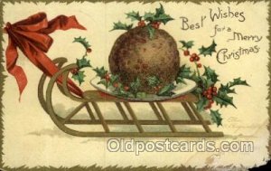 Artist Ellen Clapsaddle, Christmas 1908 water stain right bottom corner missi...