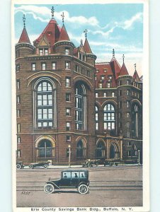 Pre-Chrome BANK SCENE Buffalo New York NY AG3171