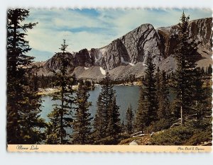 Postcard Mirror Lake, Medicine Bow National Forest, Wyoming